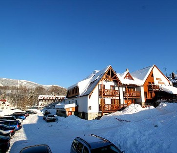 Hotel HELENA v zimě