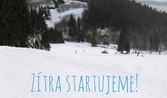 Zítra startujeme!